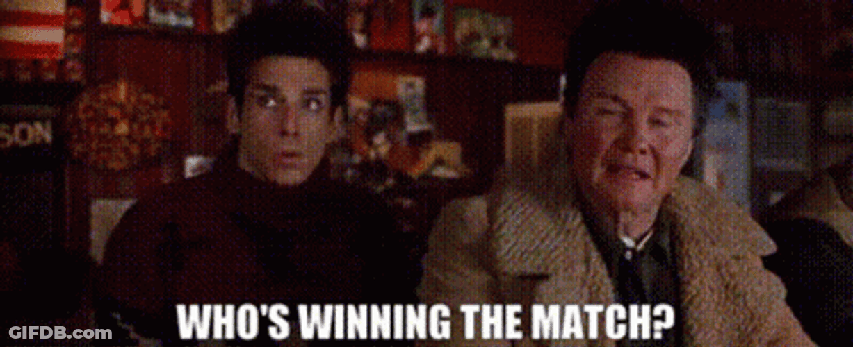 Derek Zoolander Winning The Match GIF