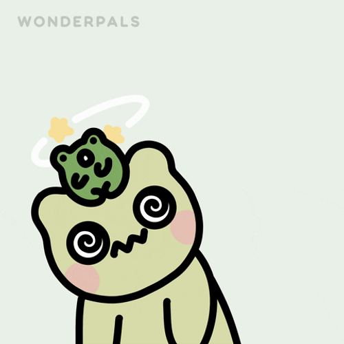 Derp Dizzy Animals Wonderpals GIF