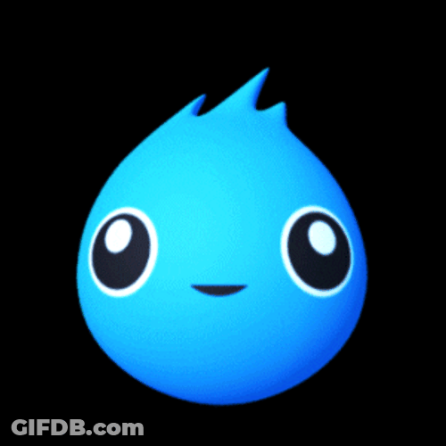 Derp Meet Aiko Animated Character GIF