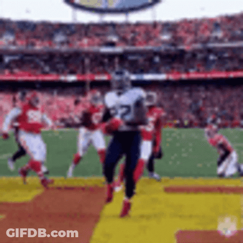 Derrick Henry Stiff Arm Oh What's That GIF