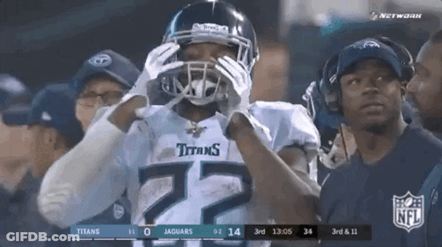 Derrick Henry Titans Angry GIF