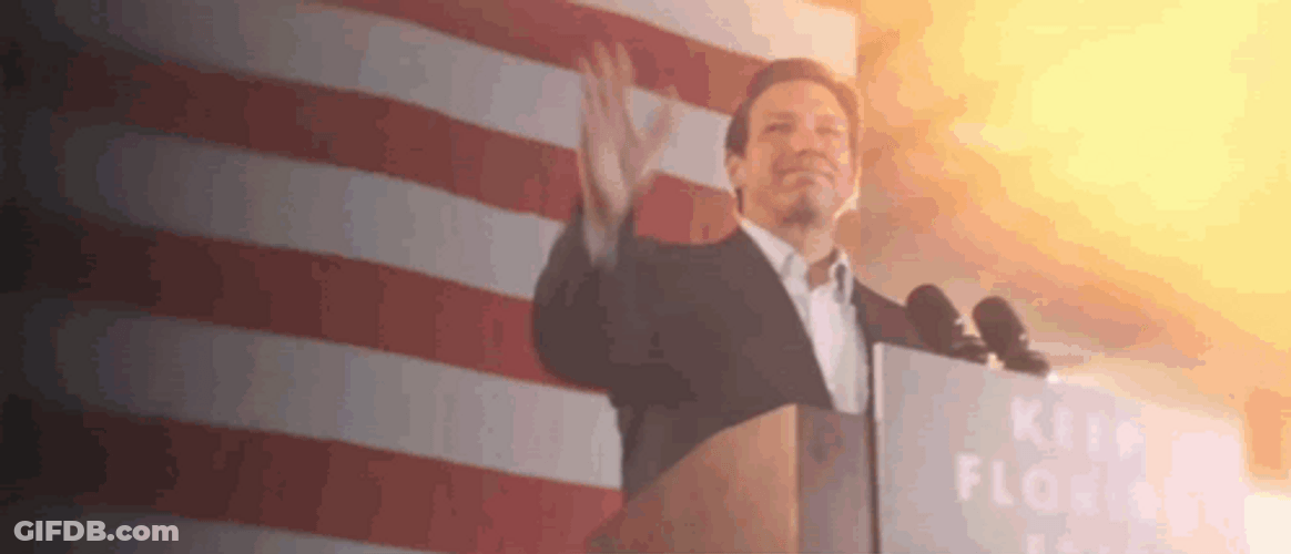 Desantis Campaign Poster GIF