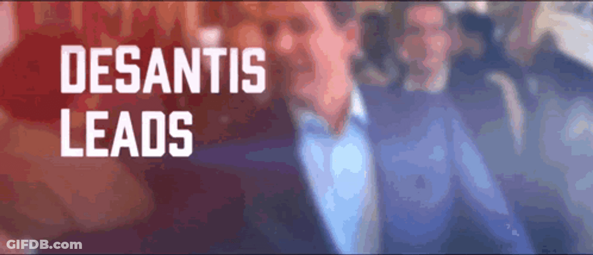 Desantis Interacts With People GIF