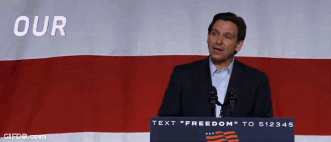Desantis Our Great American Comeback GIF