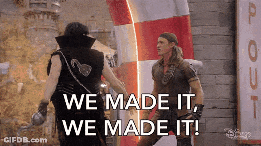 Descendants Ben And Jay Made It We Did It GIF