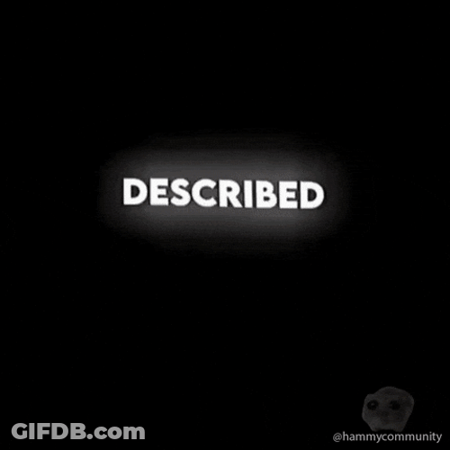 Describe Sad Hamster GIF
