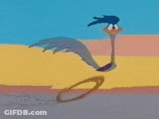 Desert With Cactus And Pyramid GIF