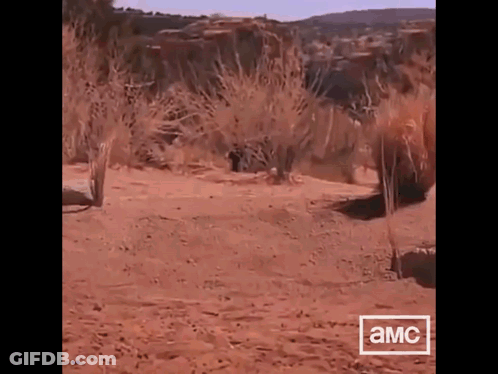 Desert With Letters A And C GIF
