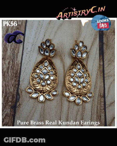 Designer Earrings Earrings Design GIF