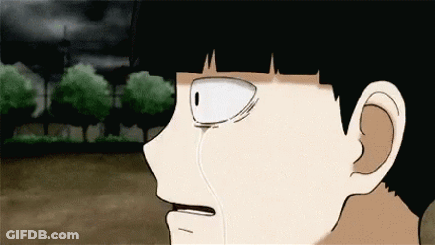 Despair Mob Psycho 100 Shigeo Kageyama GIF