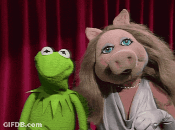 Desperate Miss Piggy Talking GIF