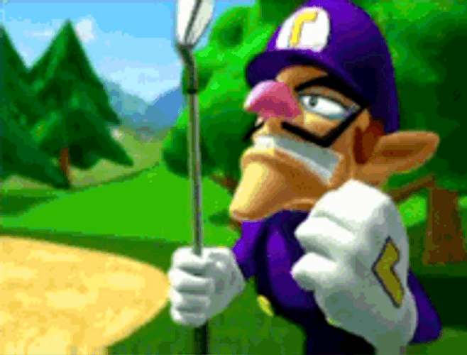 Desperate Waluigi Feeling Defeated GIF