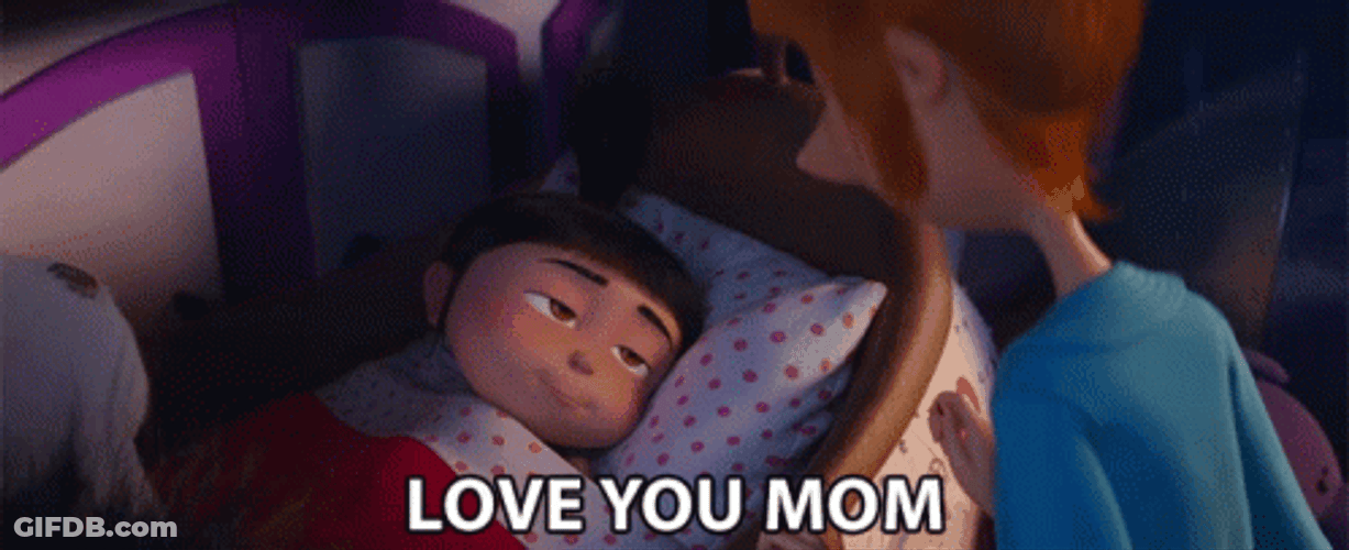 Despicable Me Agnes Gru Love You Mom GIF