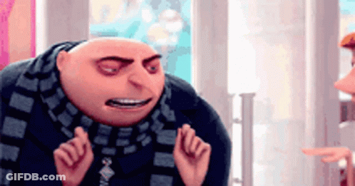 Despicable Me Character Making Funny Face GIF