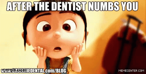 Despicable Me Girl Holding Face Saying Tacos Tacos Tacos GIF