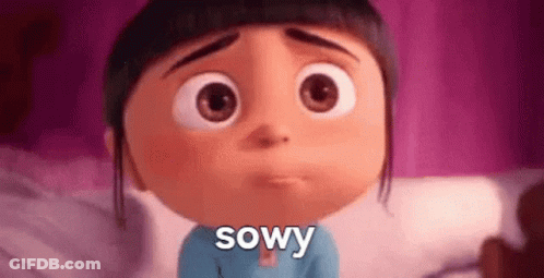 Despicable Me Girl Sitting Sad GIF