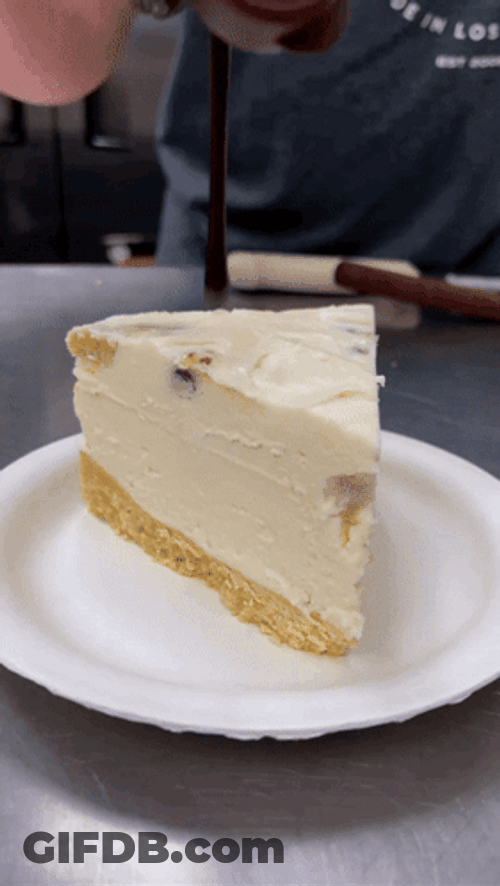 Dessert Creamy Cheese Cake GIF