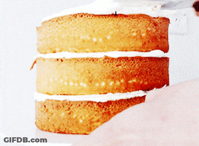 Dessert Three Layers Cake GIF