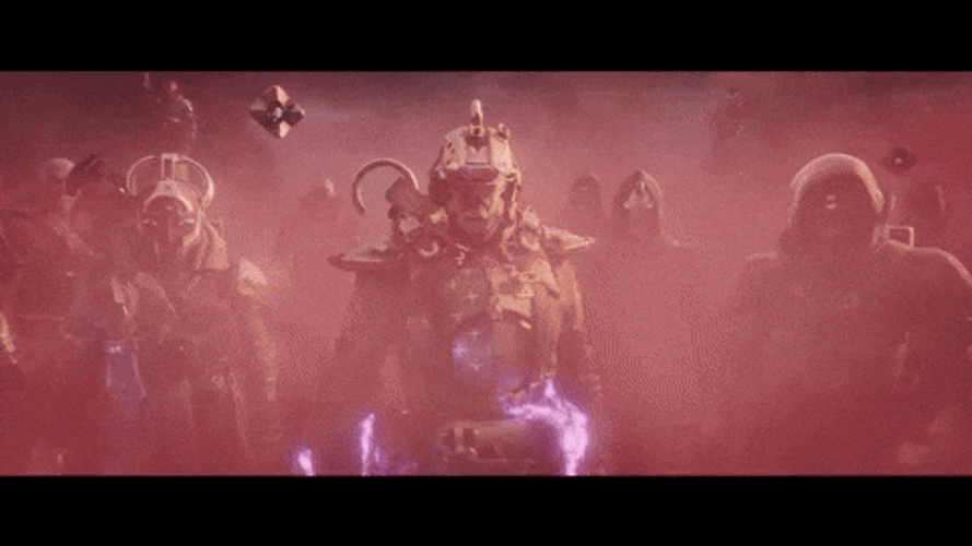 Destiny 2 Game Characters Assemble GIF
