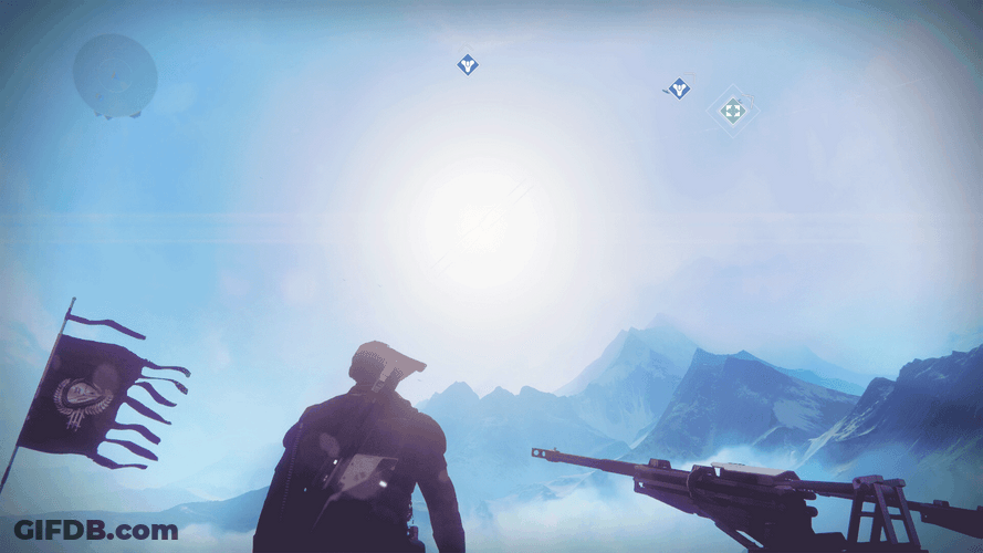 Destiny 2 Space Moon Changing Brightness GIF