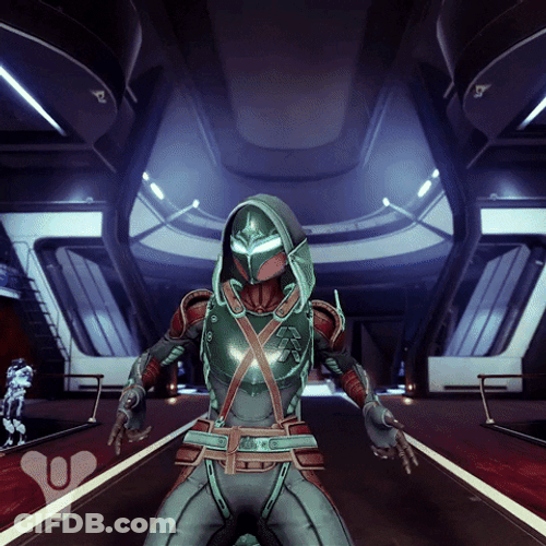 Destiny 2 Video Game Six Shooter Emote GIF