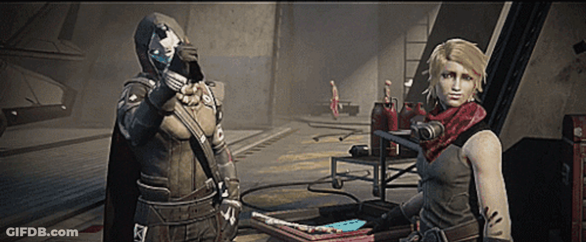 Destiny Cayde-6 Amanda Holiday GIF