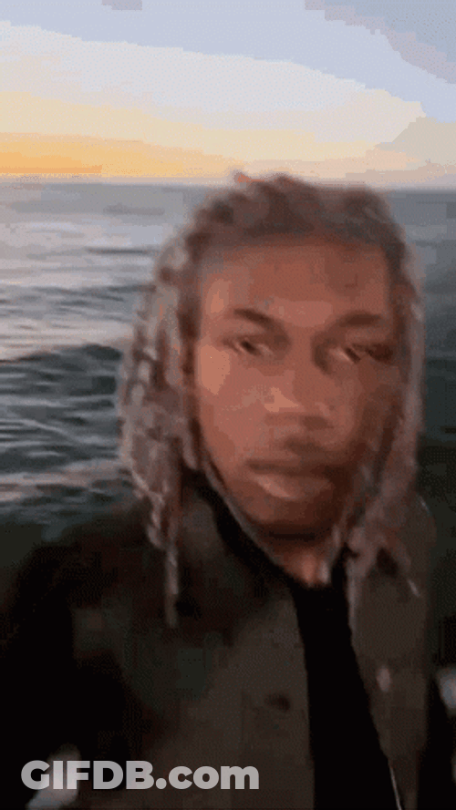Destroy Lonely Chilling At Beach GIF