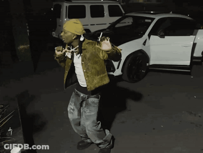 Destroy Lonely Dancing On Parking Lot GIF