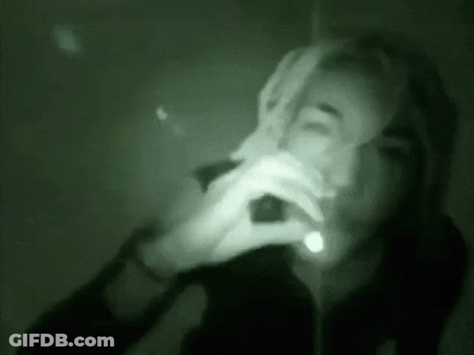 Destroy Lonely Smoking Cigarettes GIF