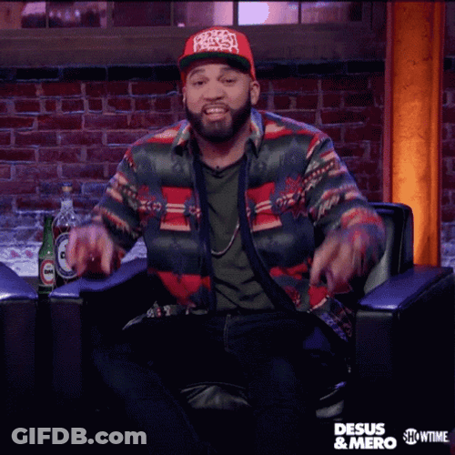 Desus And Mero Pouring Allegedly GIF