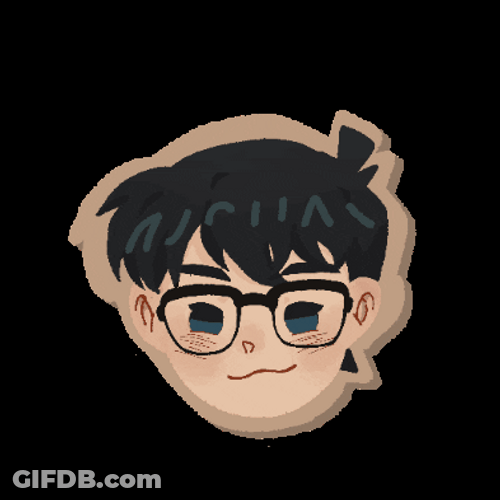 Detective Conan Cute Sticker GIF