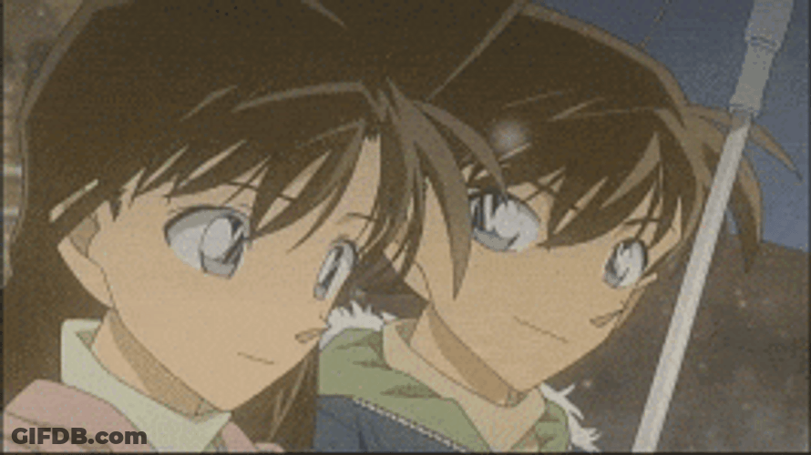Detective Conan Walk With Ran Mouri GIF