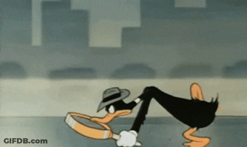 Detective Daffy Duck GIF