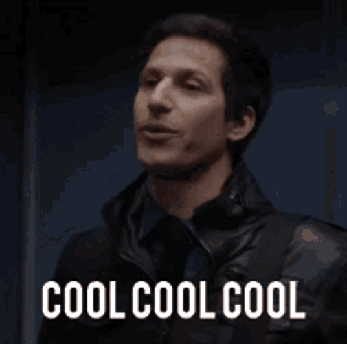 Detective Jake Peralta Cool Cool Cool GIF