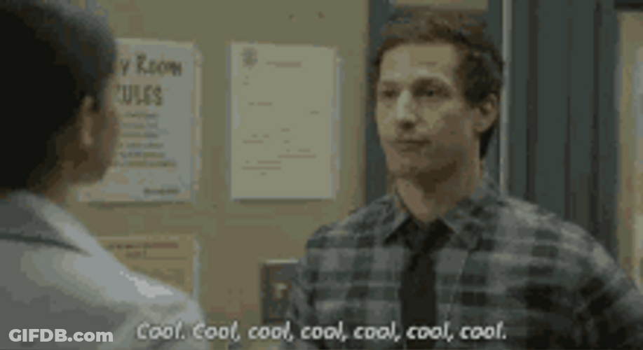 Detective Jake Peralta Oh Cool Cool Cool GIF