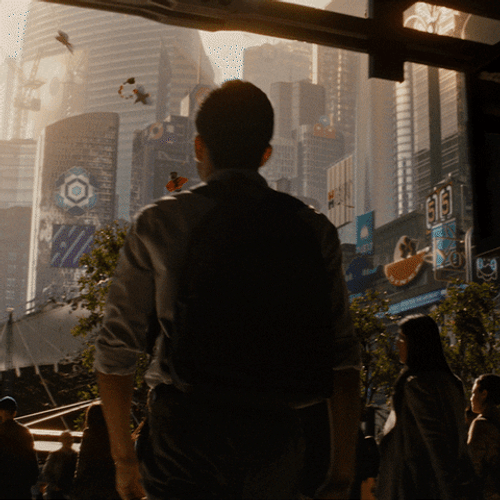 Detective Pikachu Harry Goodman In Ryme City GIF