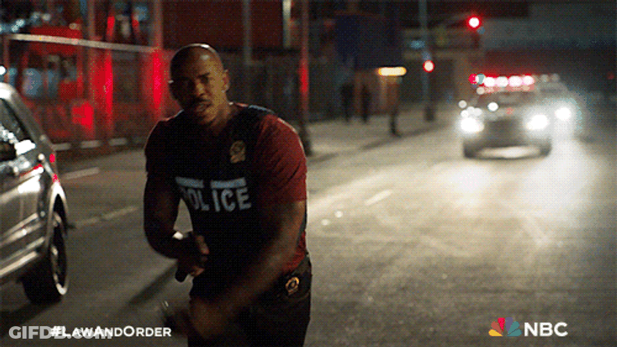 Detective Shaw Calls For Back Up GIF