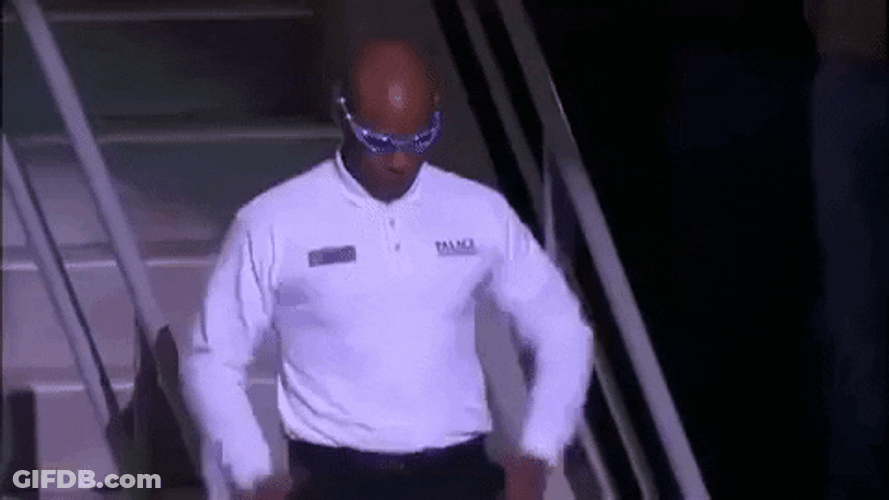 Detroid Pistons Dancing Hip Thrust GIF