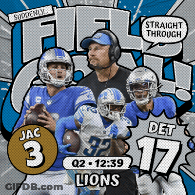 Detroit Lions Vs Chicago Bears GIF