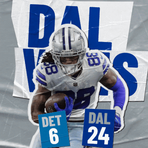Detroit Lions Vs Dallas Cowboys Score Board GIF