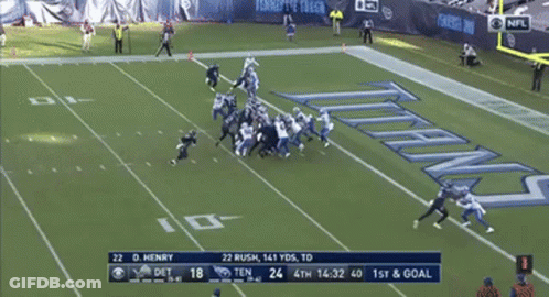 Detroit Lions Vs New England Patriots Football Game GIF