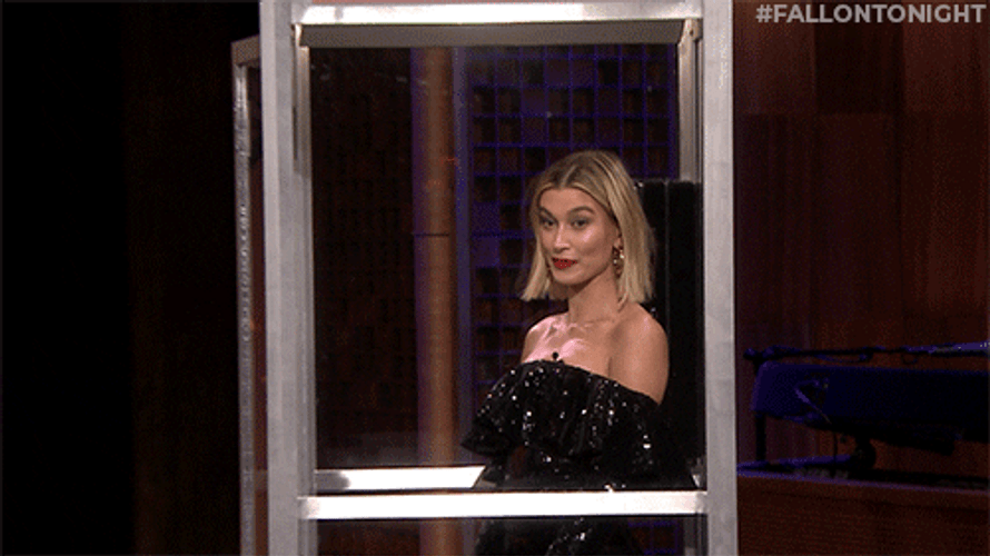 Deuces Hailey Baldwin Big Smile GIF
