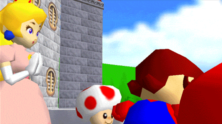 Deuces Spinning Super Mario Animation GIF