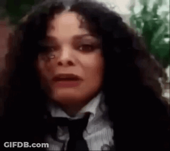 Devastated Janet Jackson GIF