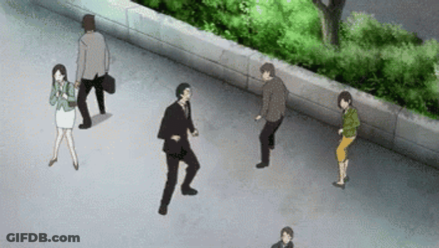 Devastating Earthquake Anime GIF