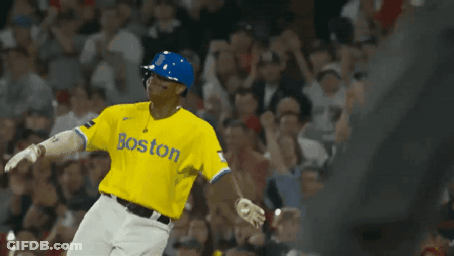 Devers Intense Clapping GIF