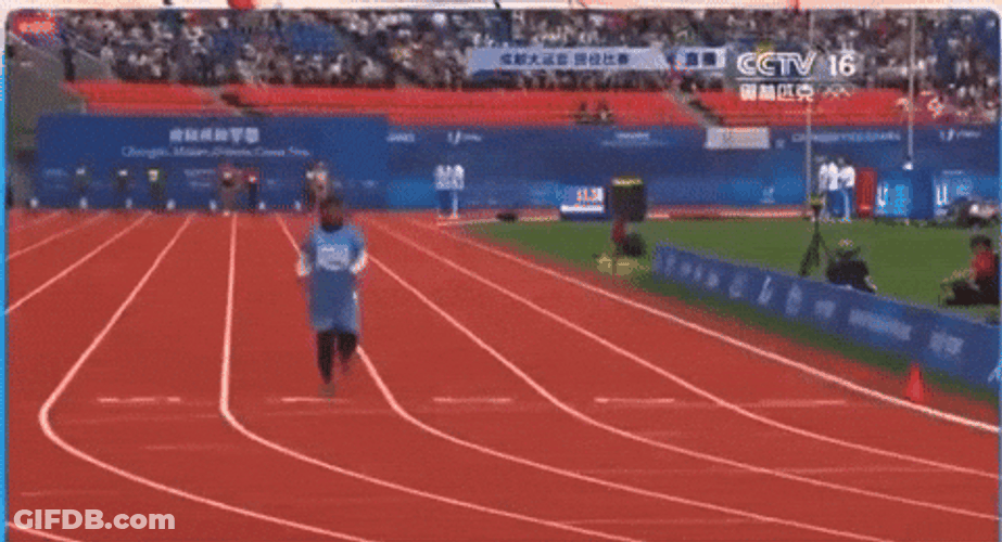 Devers On The Track GIF