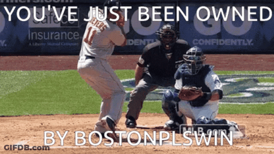Devers Owning The Game GIF