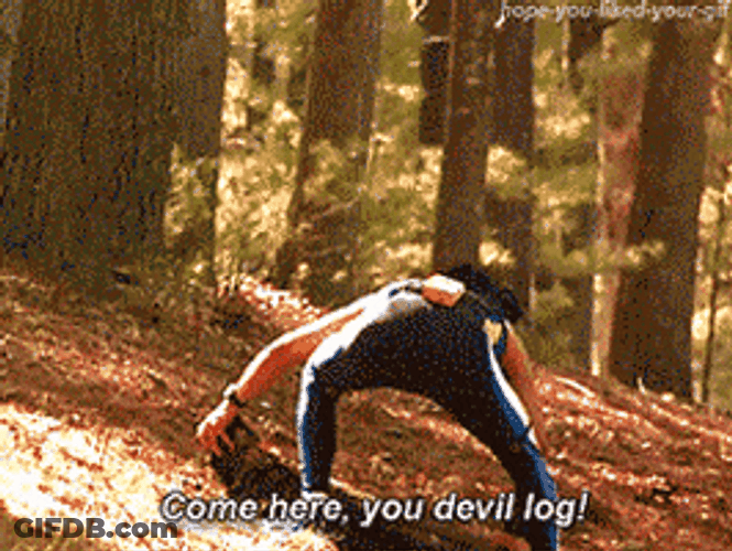 Devil Log Heavyweights GIF