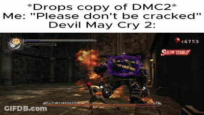 Devil May Cry 2 Screenshot Drops Copy Of DMC2 GIF